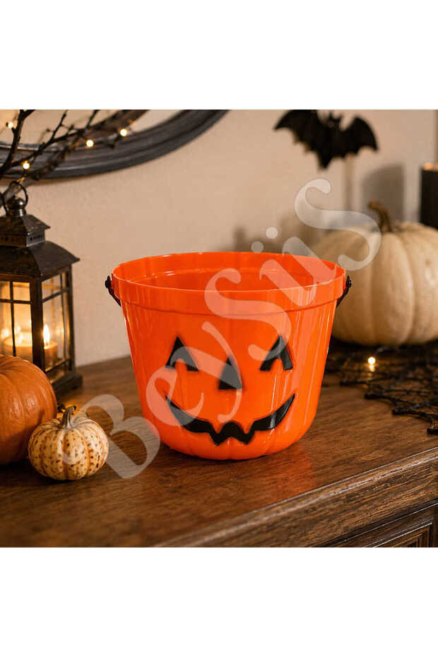 Halloween Pumpkin Candy Bucket