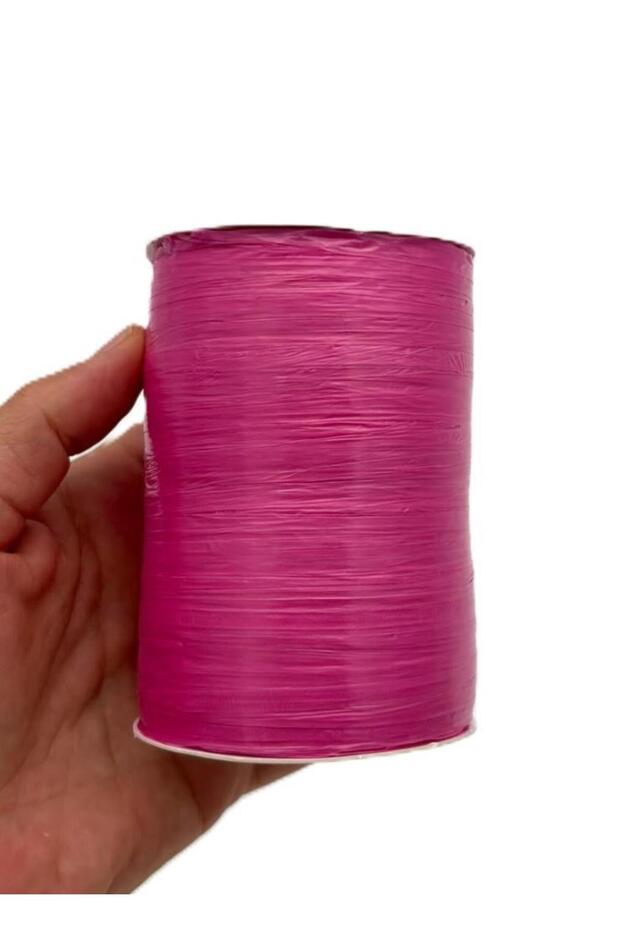 Number 29 Fuchsia Color Angel Soft Raffia, Satin Raffia 100 Gr 200 Meters