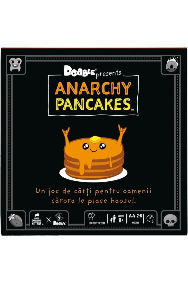 Joc Dobble - Anarchy Pancakes, Ρουμανικά, Πολύχρωμο
