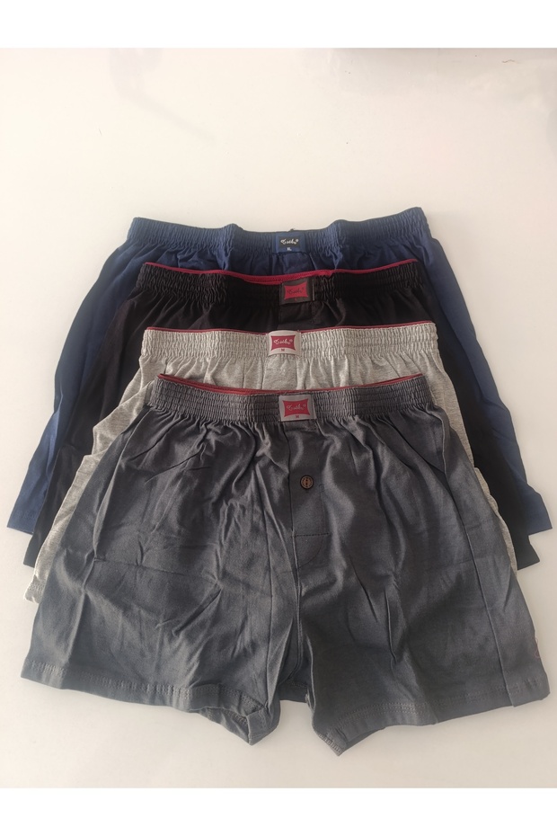 Men's Combed Cotton Boxers 8-Pack