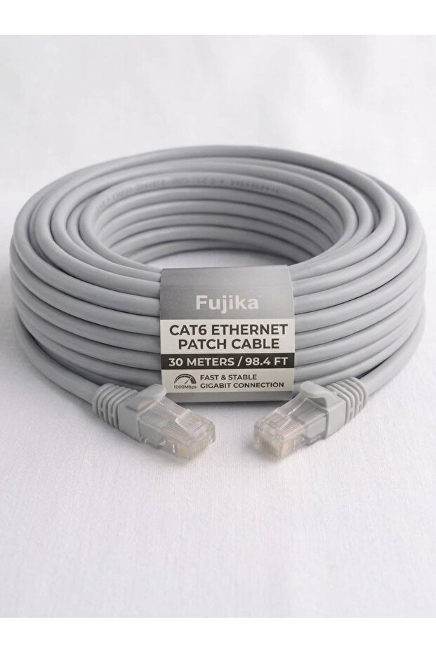 كابل إيثرنت CAT6 بطول 30 متر