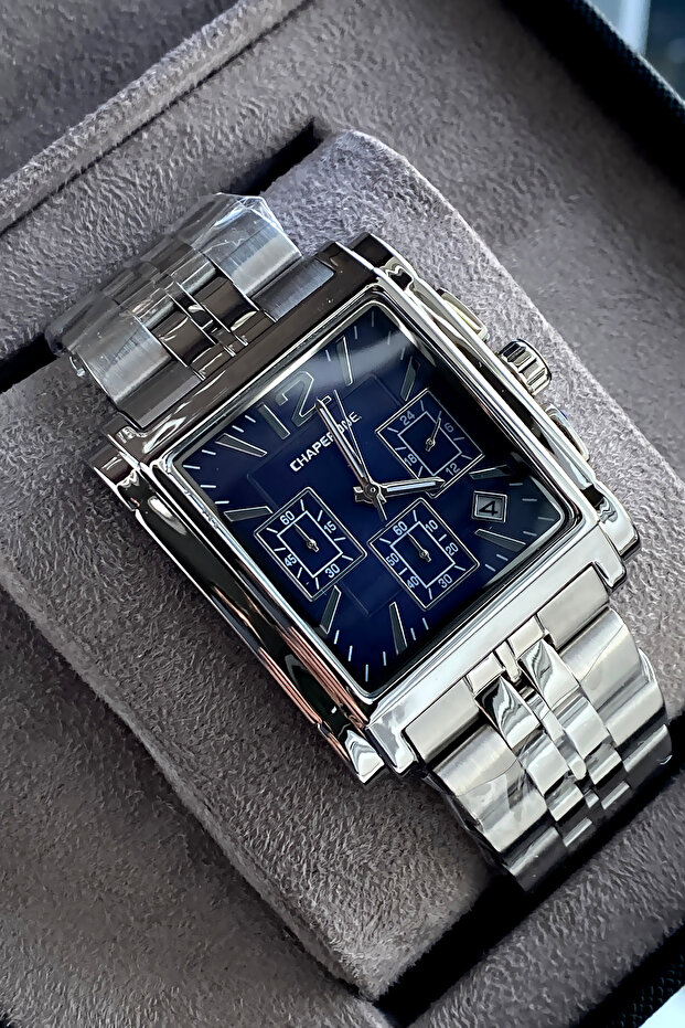 Original Men's Wristwatch Waterproof Steel Band Gift with Box