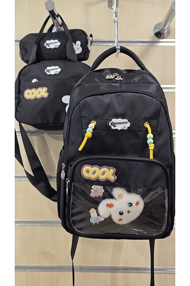 School Bag Set with Lunch Box and Pencil Case