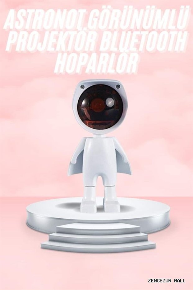 Zngzrmll Sunset Lamp Light Background Projector Cute Astronaut (201433) Energy-Saving