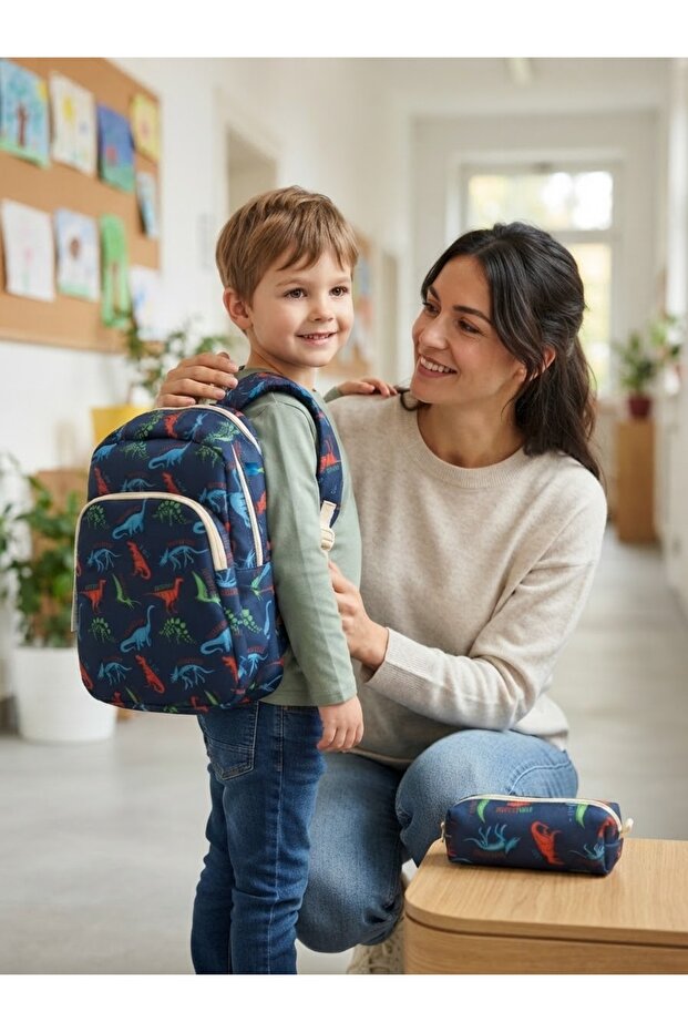 Kindergarten and Nursery Children's Backpack and Pen Holder Set
