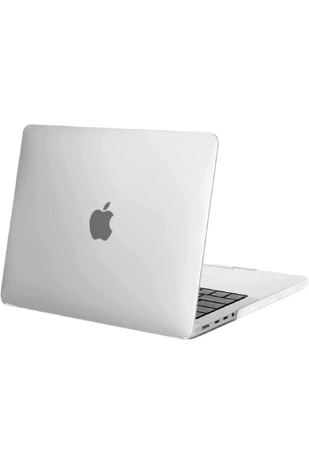 Protective Plastic Hard Shell Case Cover Compatible with MacBook Pro 16-Inch 2023,2022,2021 Release M2 A2780/M1 A2485 Pro/Max Chip with Touch ID, Crystal Clear