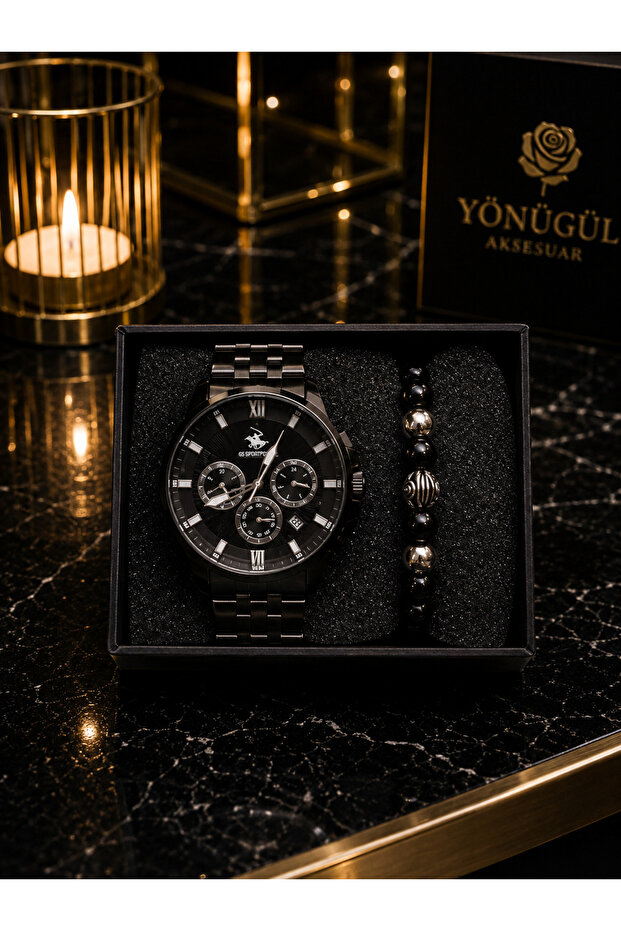 Special Full Black Quality Team Bracelet Watch for Black Lovers