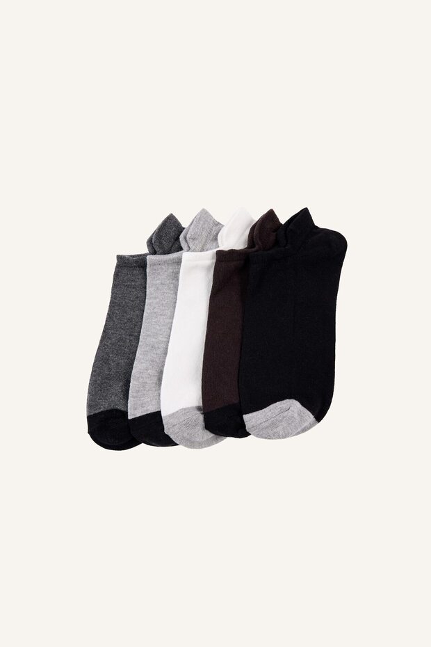 Men's 5-Pack Cotton Sneaker Socks I1572Axns