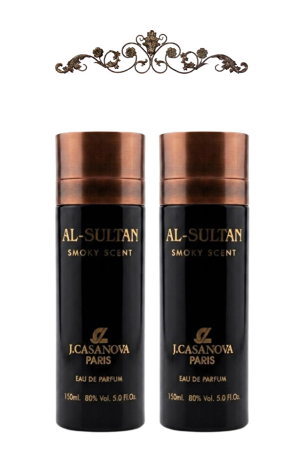 قطعتان من عطر السلطان سموكي 150 مل