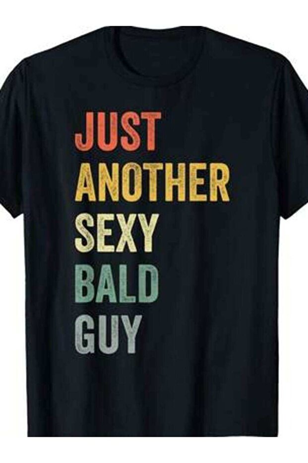 تي شيرت كلاسيكي من نوع Just Another Y Bald Guy