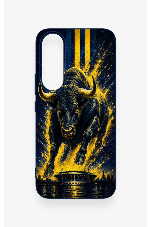 Vivo V70 Fe 5g Compatible Kadiköy Bull Patterned Silicone Case