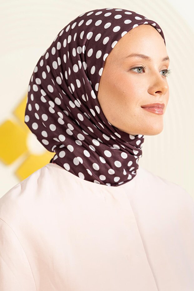 Polka Dot Pattern Soft Scarf