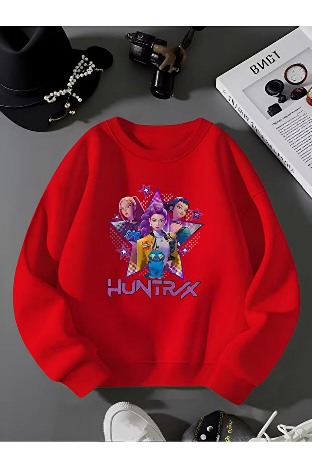Children's Crew Neck Printed Sweatshirt