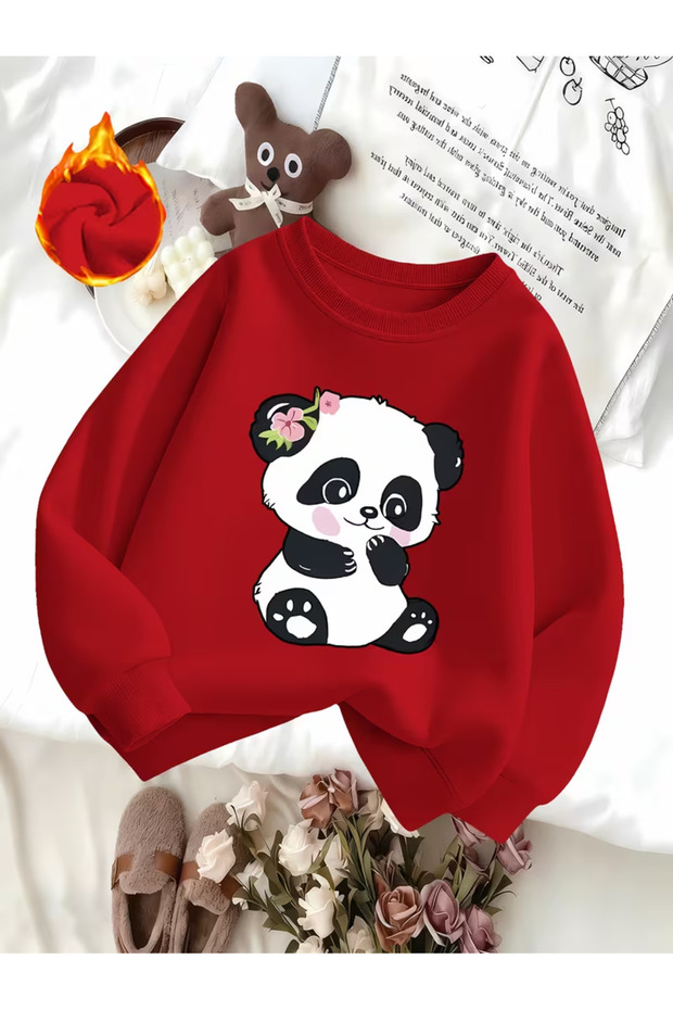 Children's Crew Neck Printed Sweatshirt