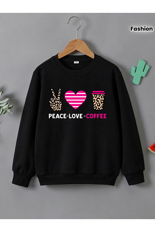 Children's Crew Neck Printed Sweatshirt