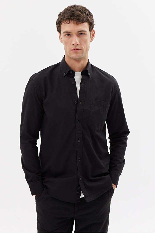 Men's Regular Shirt with Pockets