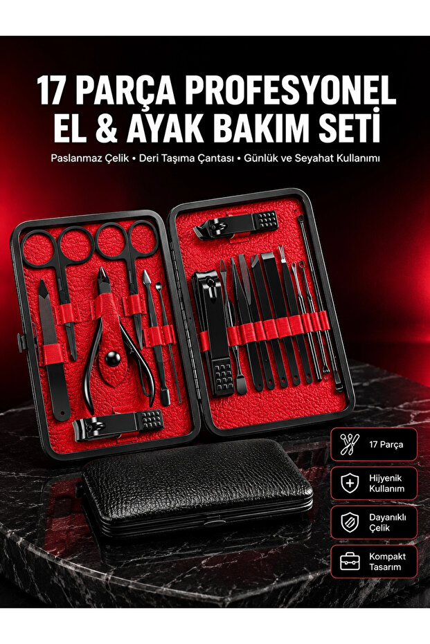17-Piece Care Set with Compact and Stylish Design, New Generation