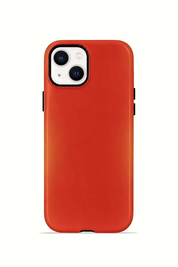 iPhone 13 Vorian Double Layer Case Coral Heat