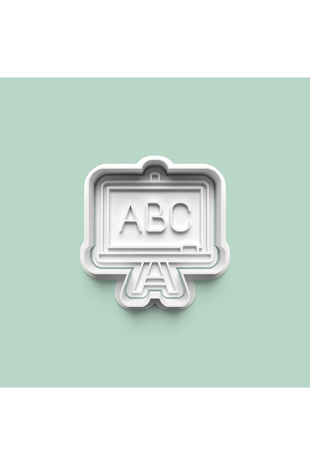 Blackboard Figure Cookie Mold and Sugar Dough Mold 1004-14