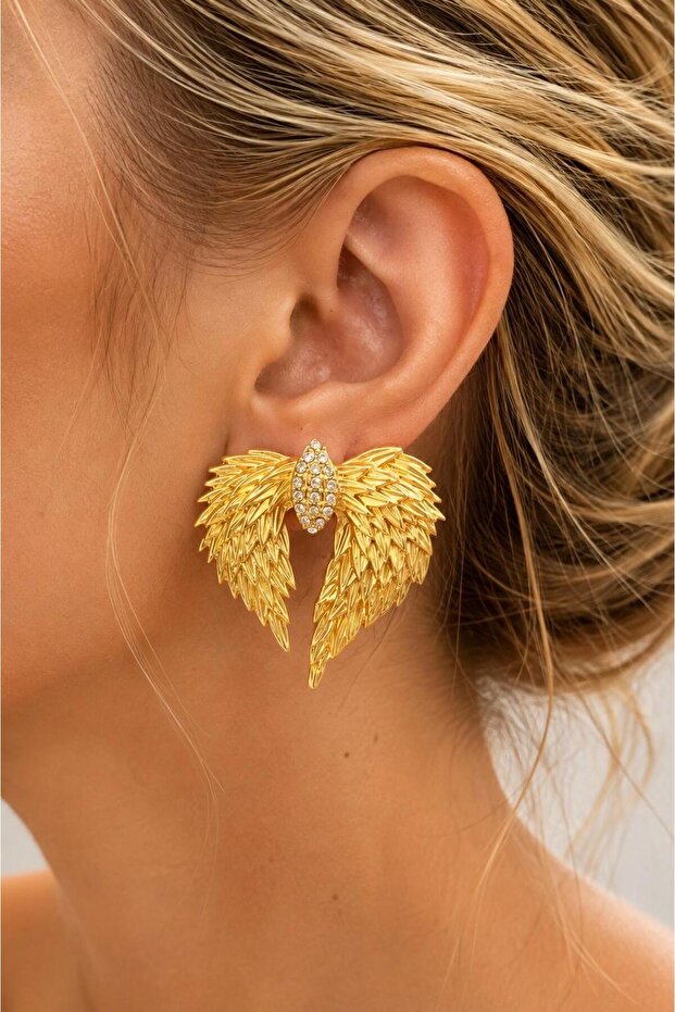 Diva Charm Angel Wing Spiritual Women's Earrings