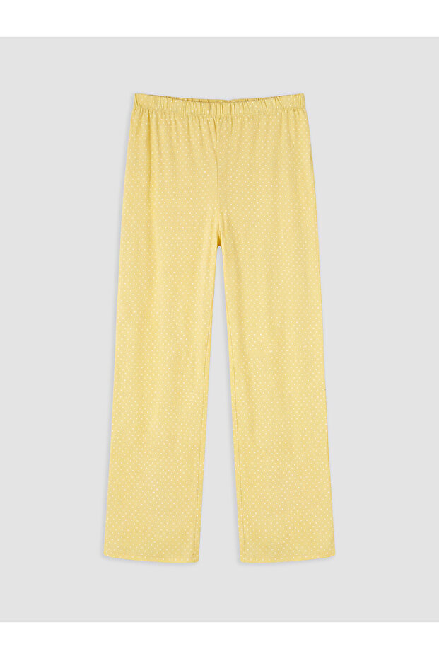 Nevavm Polka Dot Women's Pajama Bottoms with Elastic Waist