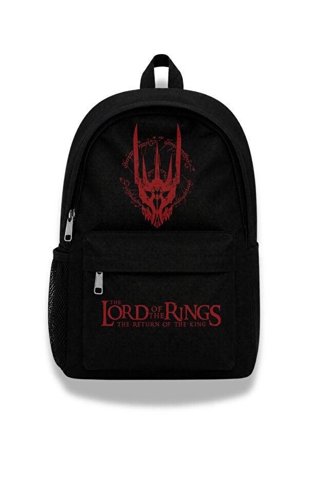 Unisex the Lord of the Rings Printed Backpack, Movie Themed School Bag