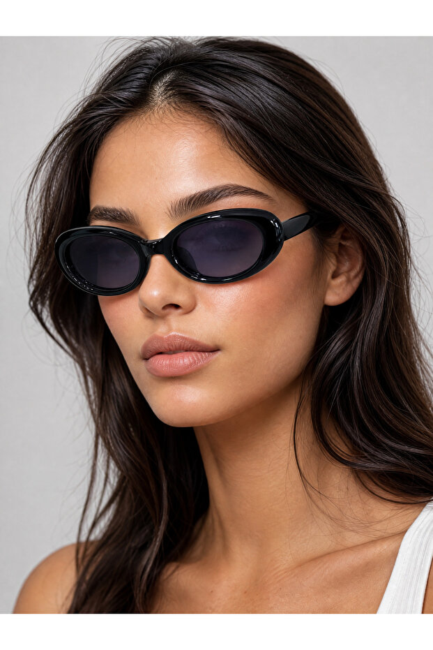 Black Cat Frame Uv400 Women's Sunglasses