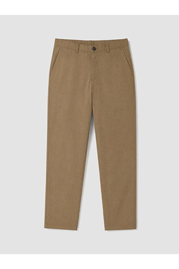 Southblue Khaki Regular Fit Gabardine Men's Trousers