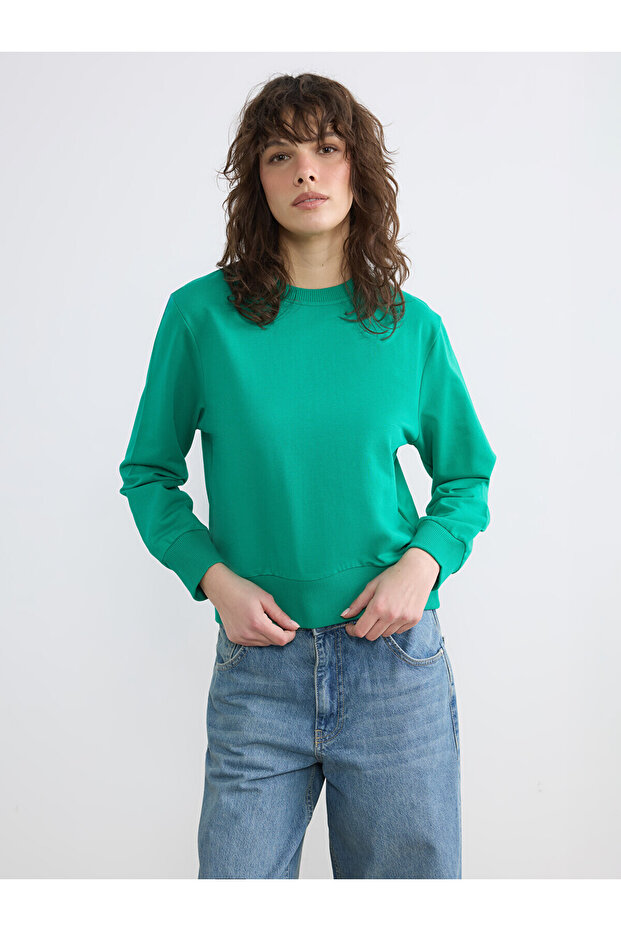 Crew Neck Women's Sweatshirt