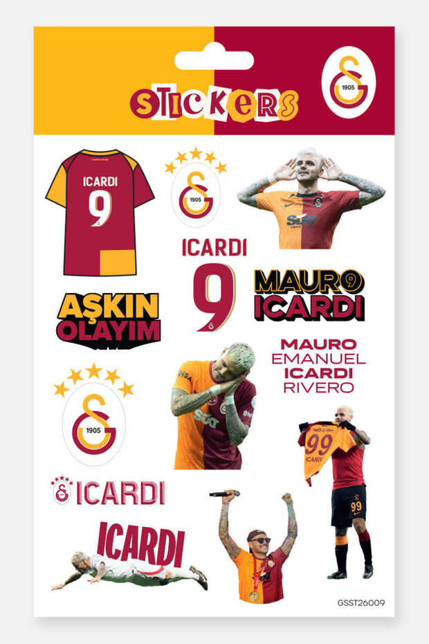 Sticker Set Mauro Icardi I Am the Love - Licensed Original