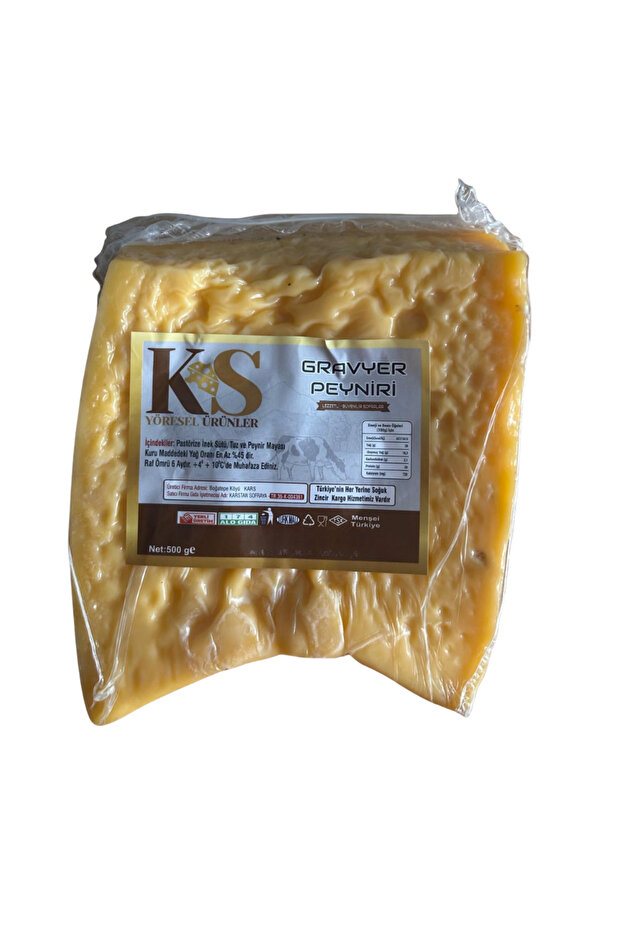 Hakiki Kars Gravyer Peyniri (500 Gr)
