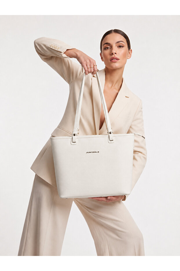 Women's Large Size Hand and Shoulder Bag