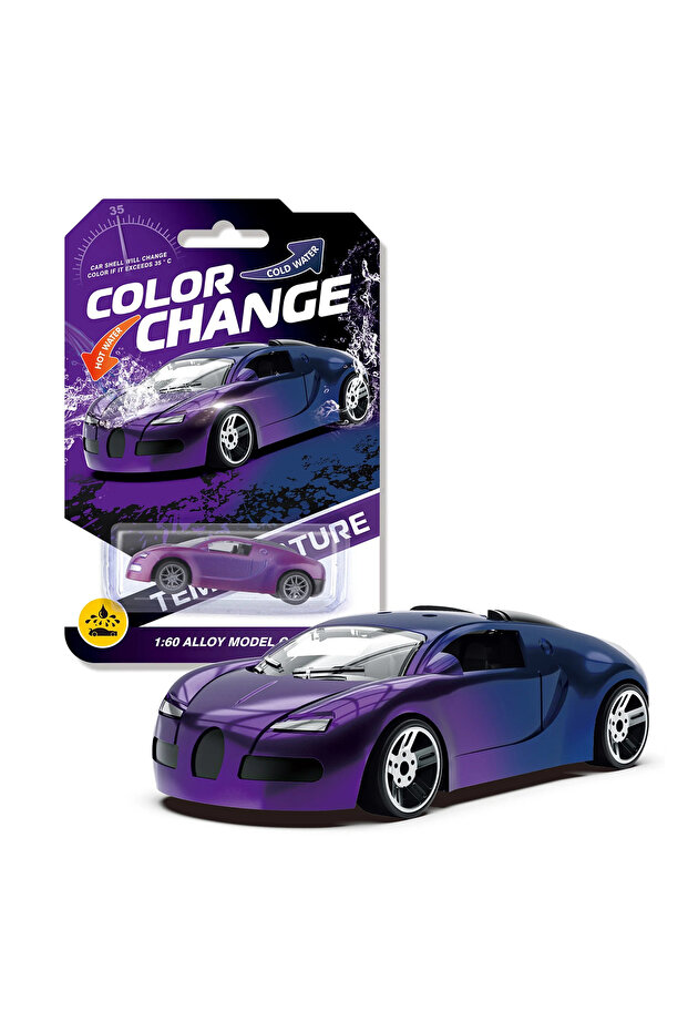 Style D Alloy Off Road Model Mini Set Toy Racing Car 1:64 Color Changing Temperature Sensing Inertia