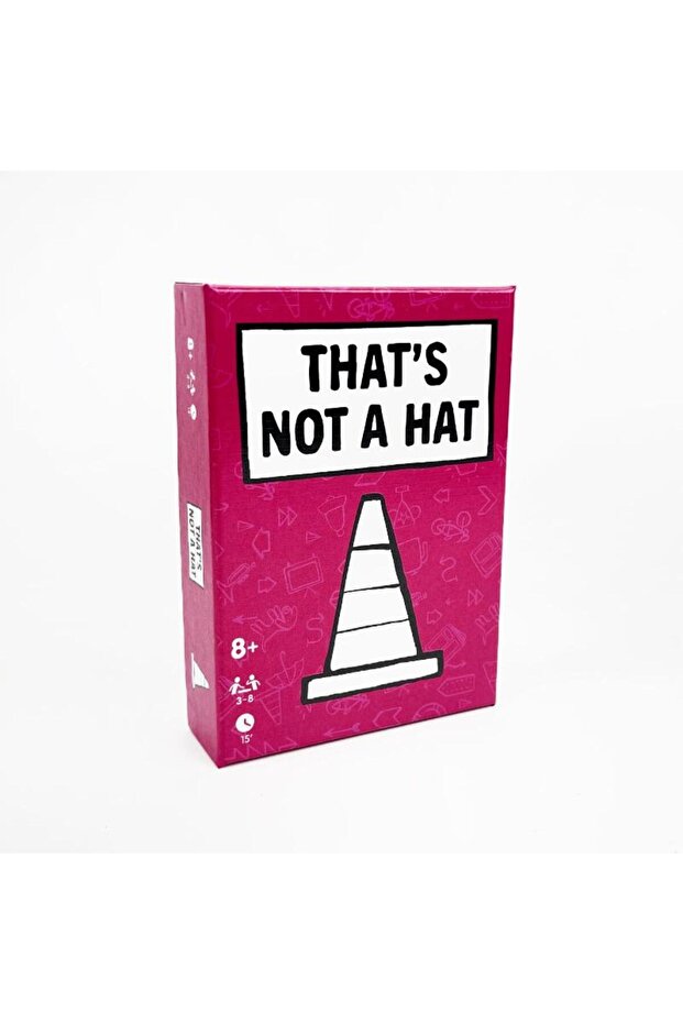 A1 1 Set English Tabletop Game For 3-8 Players That's Not A Hat Happy Party Game Kit Top Board Game