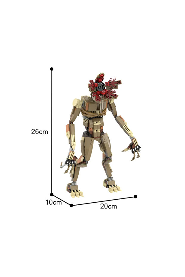 350pcs Demogorgon Monster Building Blocks Set Strangered Figures Bricks Toys Movie Fans Kids Brithda