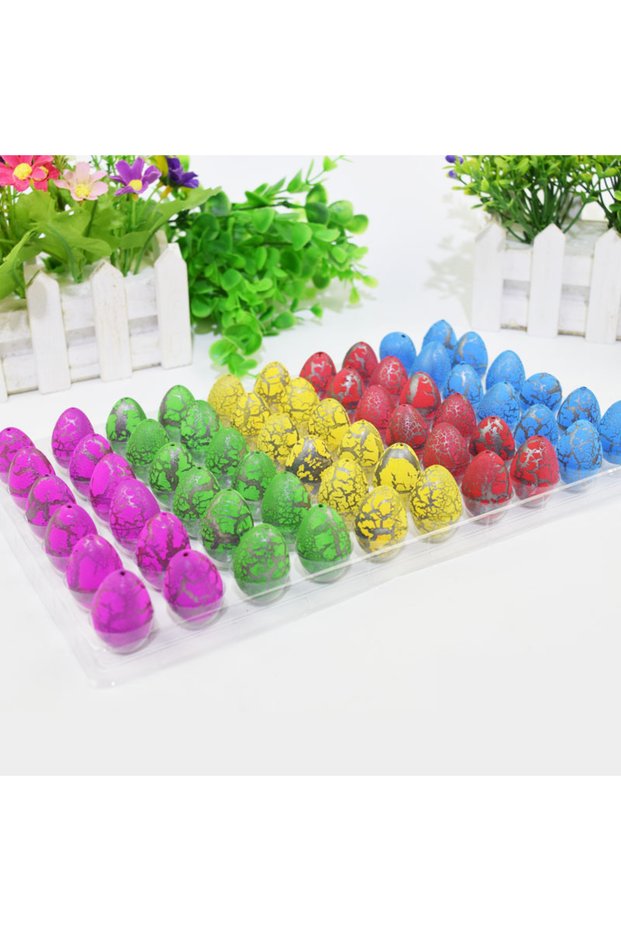 10PCS A 10/20pcs Mini Magic Hatching Dinosaur Eggs Grow in Water Toys for Kids Birthday Party Favors