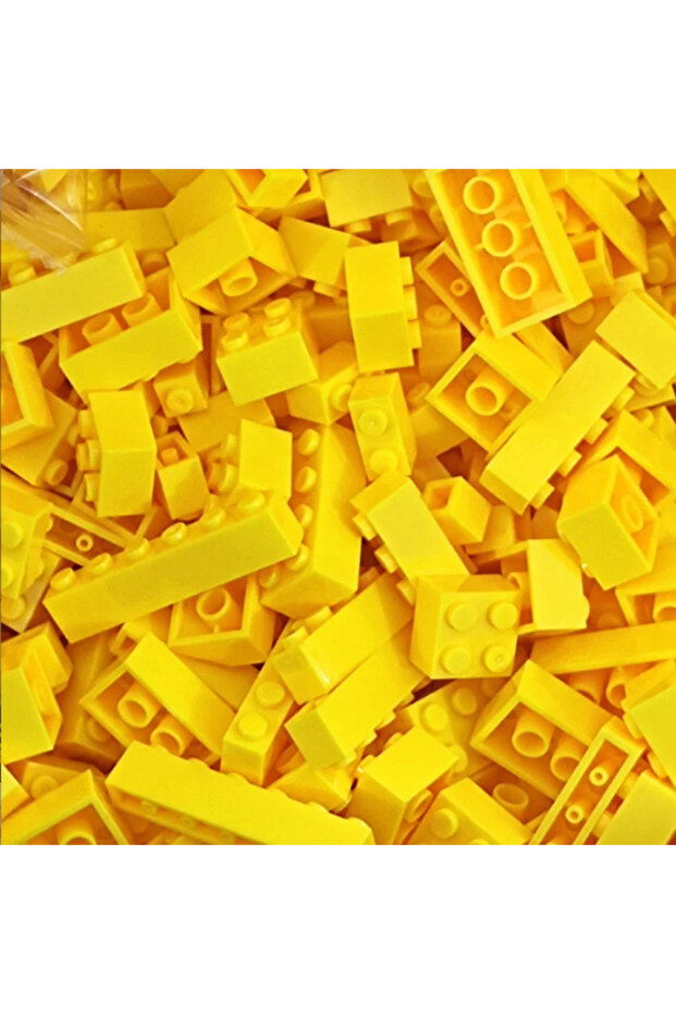 125g yellow 125g/250g DIY Building Blocks Bulk Set City Classic Bricks Colorful Assembly Creative To