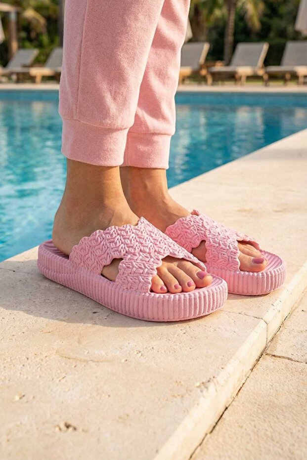 Women's Summer Home Bathroom Wet Floor Suitable Slippers