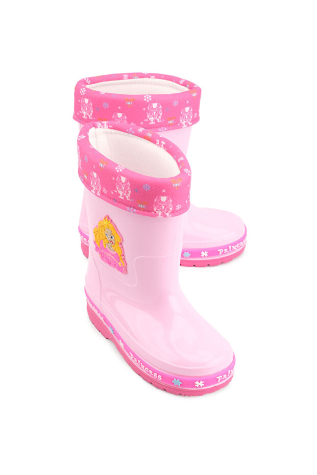 Winter Princess Girls Rain Boots