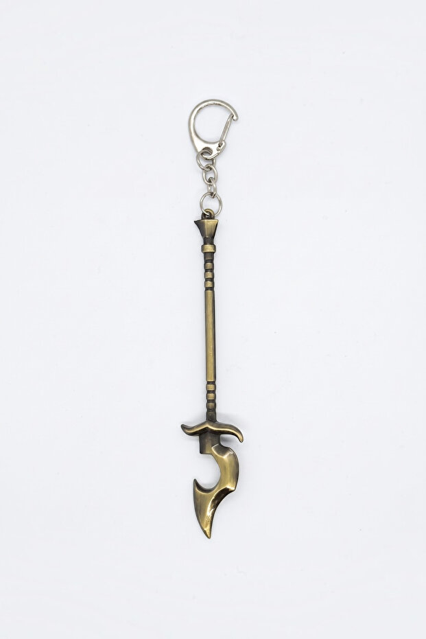 Lol the Starchild Soraka Weapon Crescent Staves Keychain