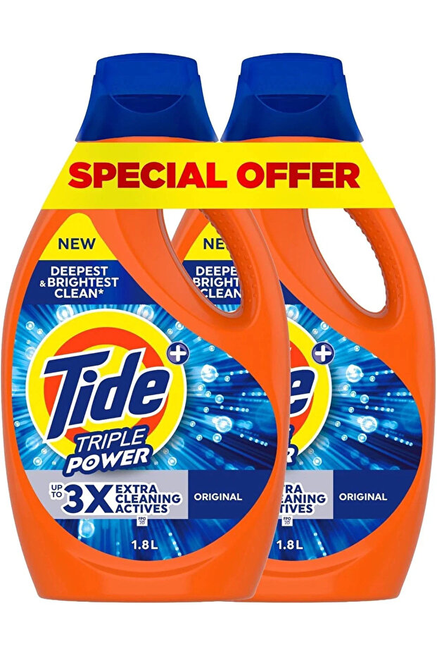 Laundry Detergent | Clean Fresh | Power Gel | Automatic | 1.8 L | 2 pcs