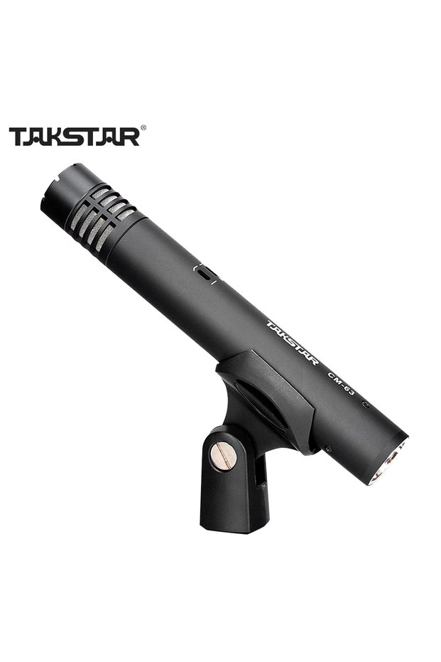 Takstar CM-63 TAKSTAR CM-63 Professional Diaphragm Condenser Microphone Moisture Resistant XLR Cardi