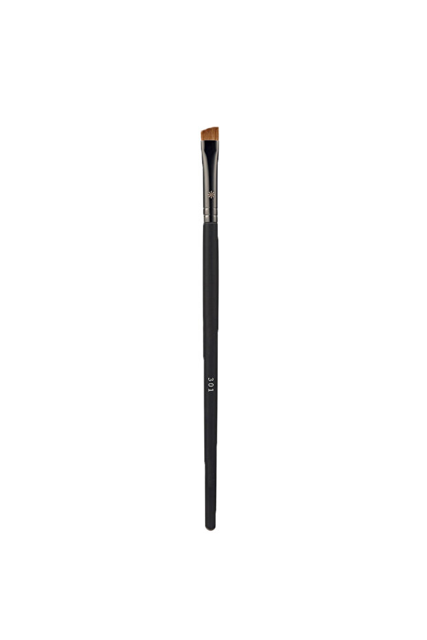 Piccasso301 Piccasso Grey Makeup Brush No.301 Bevel Eyebrow Brush Mink Solid Wood Professional Detai