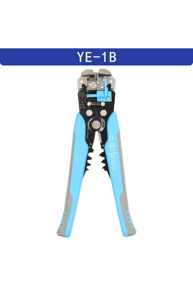 أدوات تجريد الأسلاك YE-1B متعددة الأدوات كماشة YEFYM YE-1 أداة تجريد الأسلاك الأوتوماتيكية 3 في 1 كماشة الضغط على الكابلات