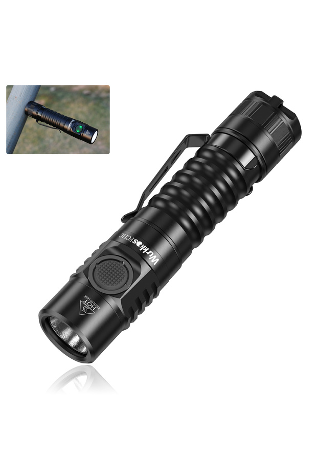 4000K Wurkkos FC11C Nichia 519A 18650 Rechargeable Flashlight Buck Circuit Max Output 1200 LM USB C