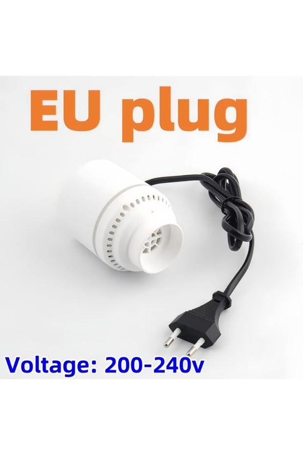 EU plug Portable Electric Air Pump Vacuum Pump Bags Clothes EU, USA, UK Plug, for Clothes Storage