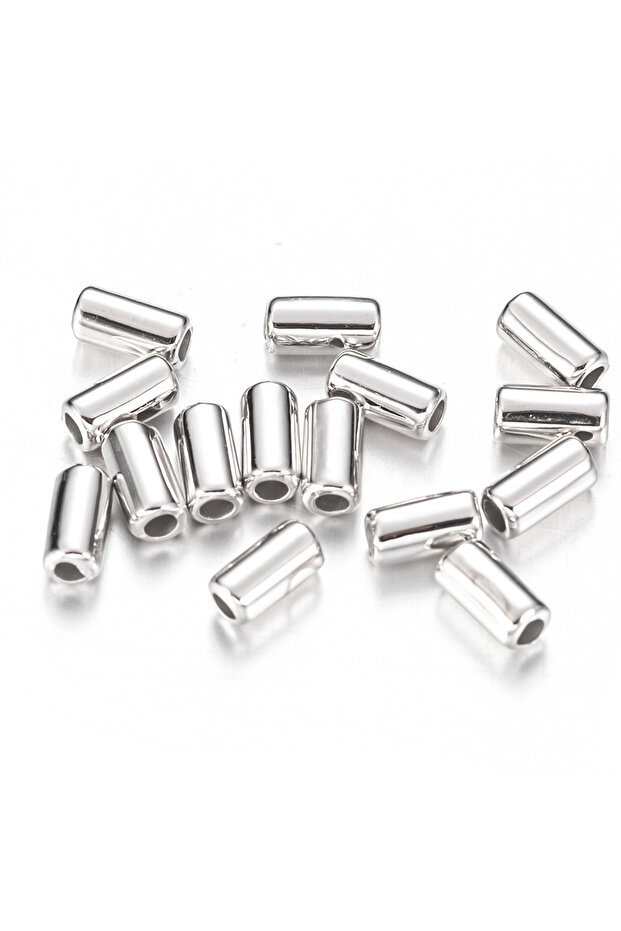 100pcs white k iYOE 100/200/300pc 3X6mm Multicolor Cylinder Tube Beads Loose Spacer CCB Beads For Je