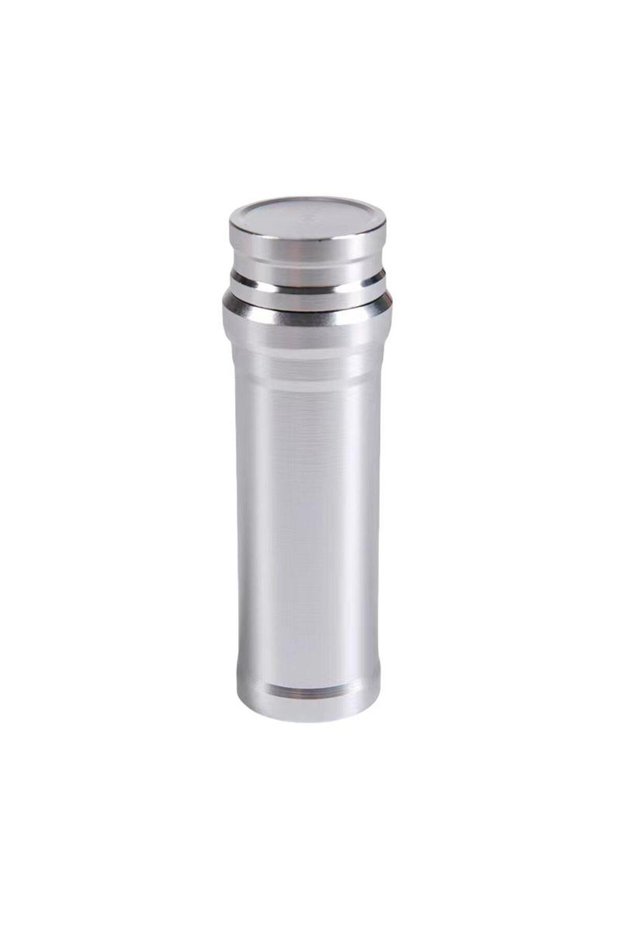 Silver high Aluminum Alloy Alcohol Lamp With Wick Mini Burner Heated Small Alcohol Burner for Outdoo
