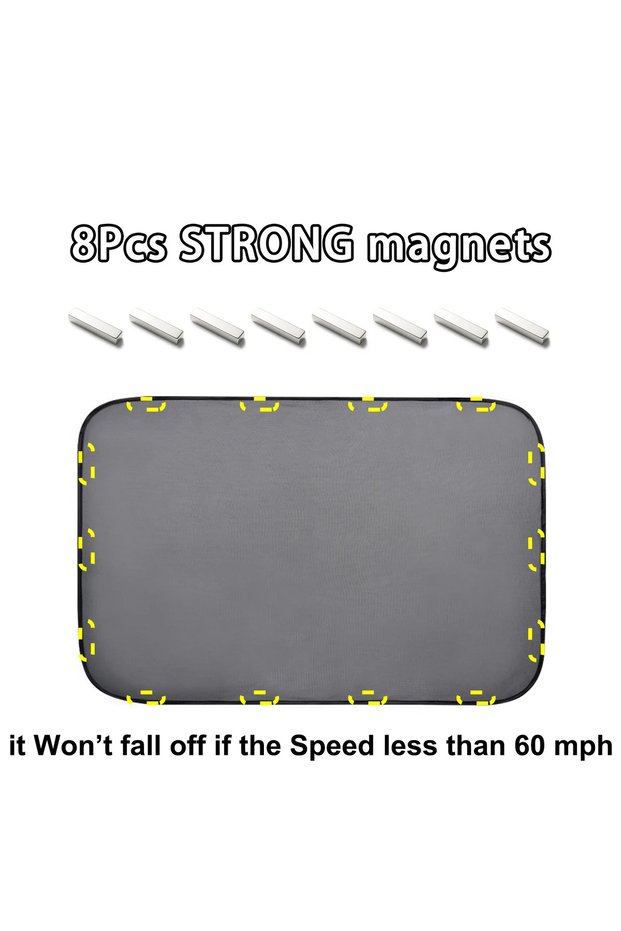 xq230814408 Magnetic Moonroof Sunroof Sun Shade Mesh Car Roof Awnings Cover Camping Kept The Bugs Ou