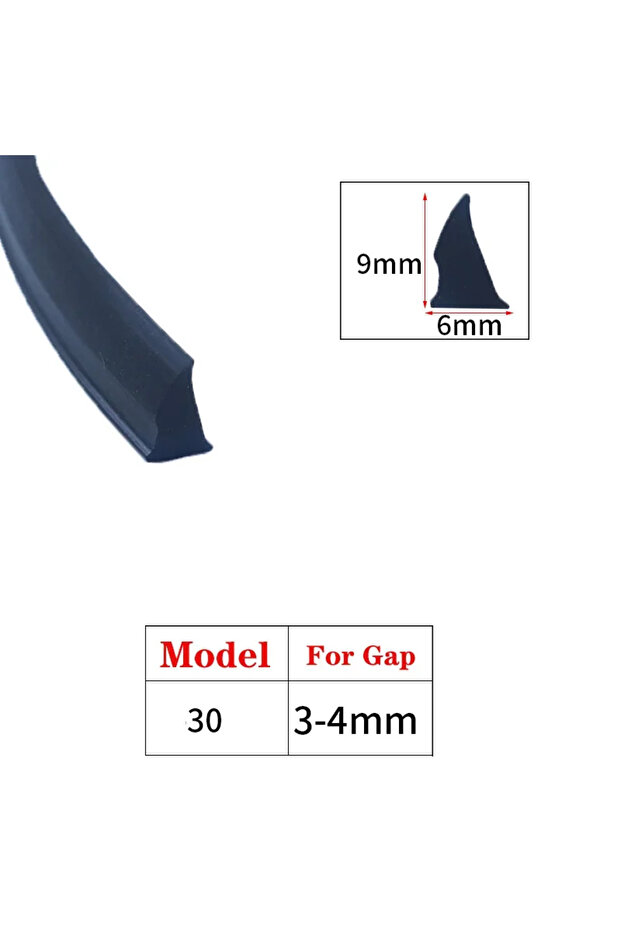 5 Meter 30 1/3/5/10M Door And Window Sealing Strip Aluminum Windproof Alloy Fixed Glass Gap Three T
